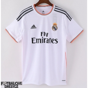 Real Madrid 2013-2014 Retro Domácí Dres Krátký Rukáv Real Madrid 2013-2014 Retro Domácí Dres Krátký Rukáv